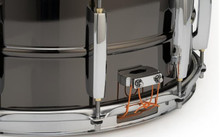 Pearl SensiTone Heritage 14x5 Black Brass Alloy Snare Drum - Image 3