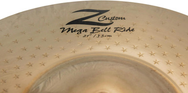 Zildjian 21" Z Custom Mega Bell Ride Cymbal - Image 6