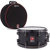 Premier Artist 13" x 7" Birch Snare Drum & Soft Case Stealth Black - Image 2