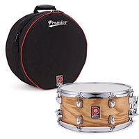 Premier Artist 14" x 6.5" Birch Snare Drum & Soft Case Antique Ash - Image 2