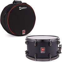 Premier Artist 14" x 8" Birch Snare Drum & Soft Case Stealth Black - Image 2