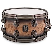 Natal Mappa Burl Maple 13 x 7 Snare Drum Smoked Gloss - Image 2