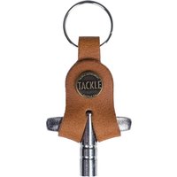 Tackle Instrument Supply Co. Drum Key with Leather Case Saddle Tan - Image 2