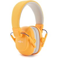 Childrens Coloured Ear Defenders Yellow - Image 2