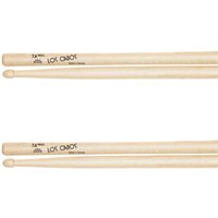Los Cabos 7A Maple Wood Tip Drumsticks 2 Pair Pack - Image 2
