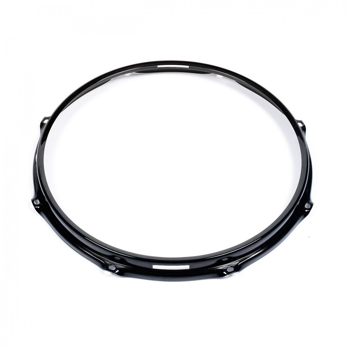 WorldMax 14" 8-Lug Black Hoop Snare Side