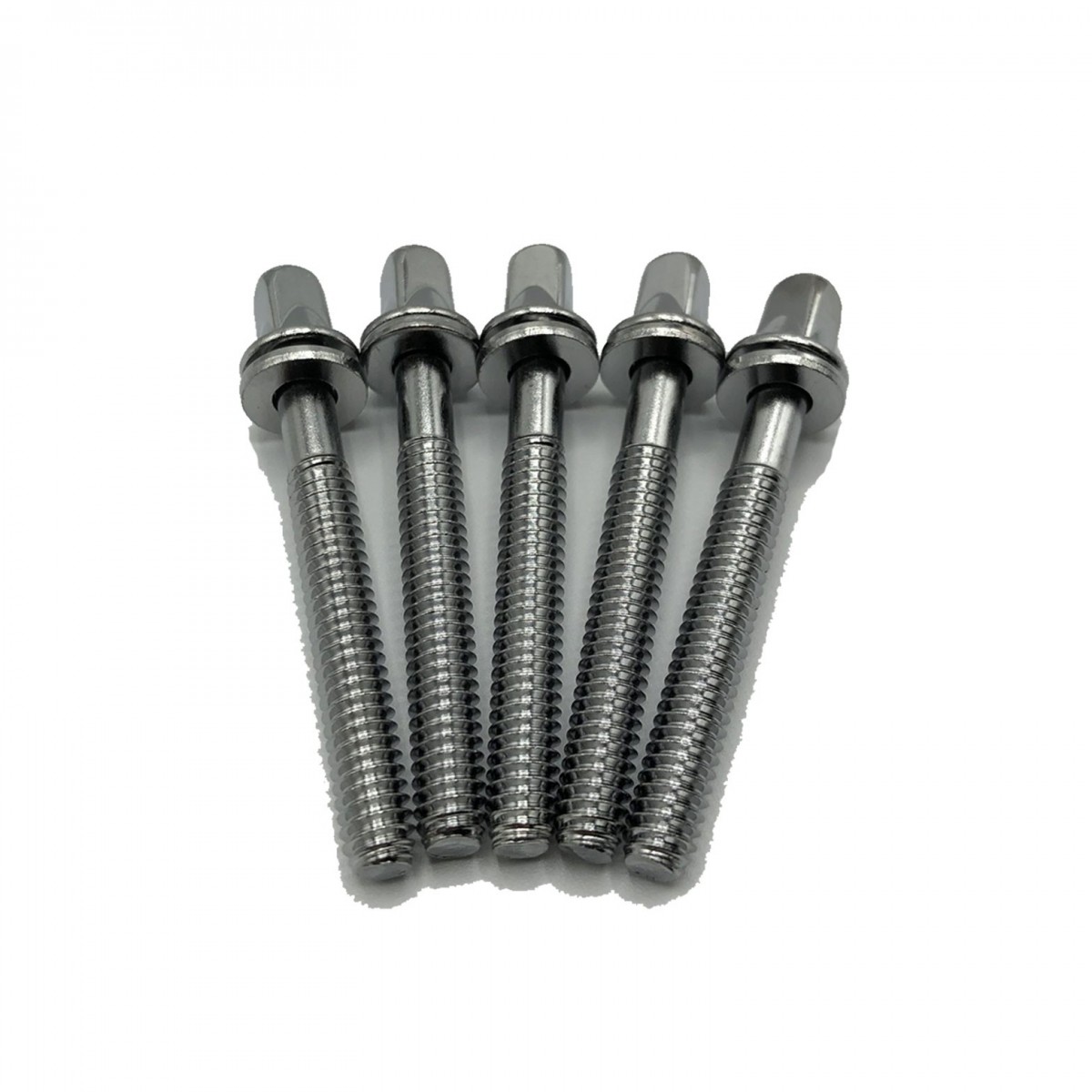 WorldMax 52mm Tension Rods 5 Pack Chrome