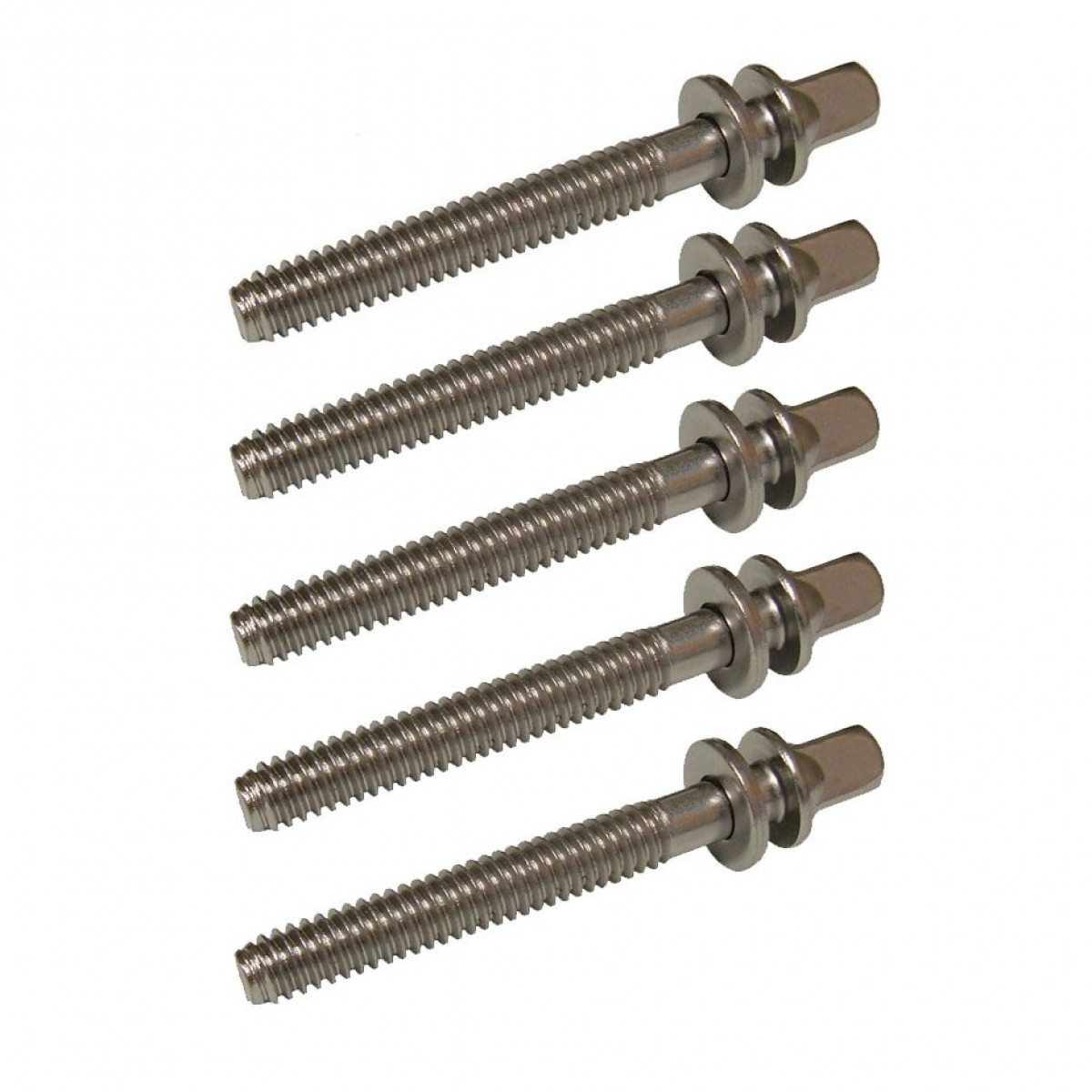 WorldMax 75mm Tension Rods 5 Pack Chrome