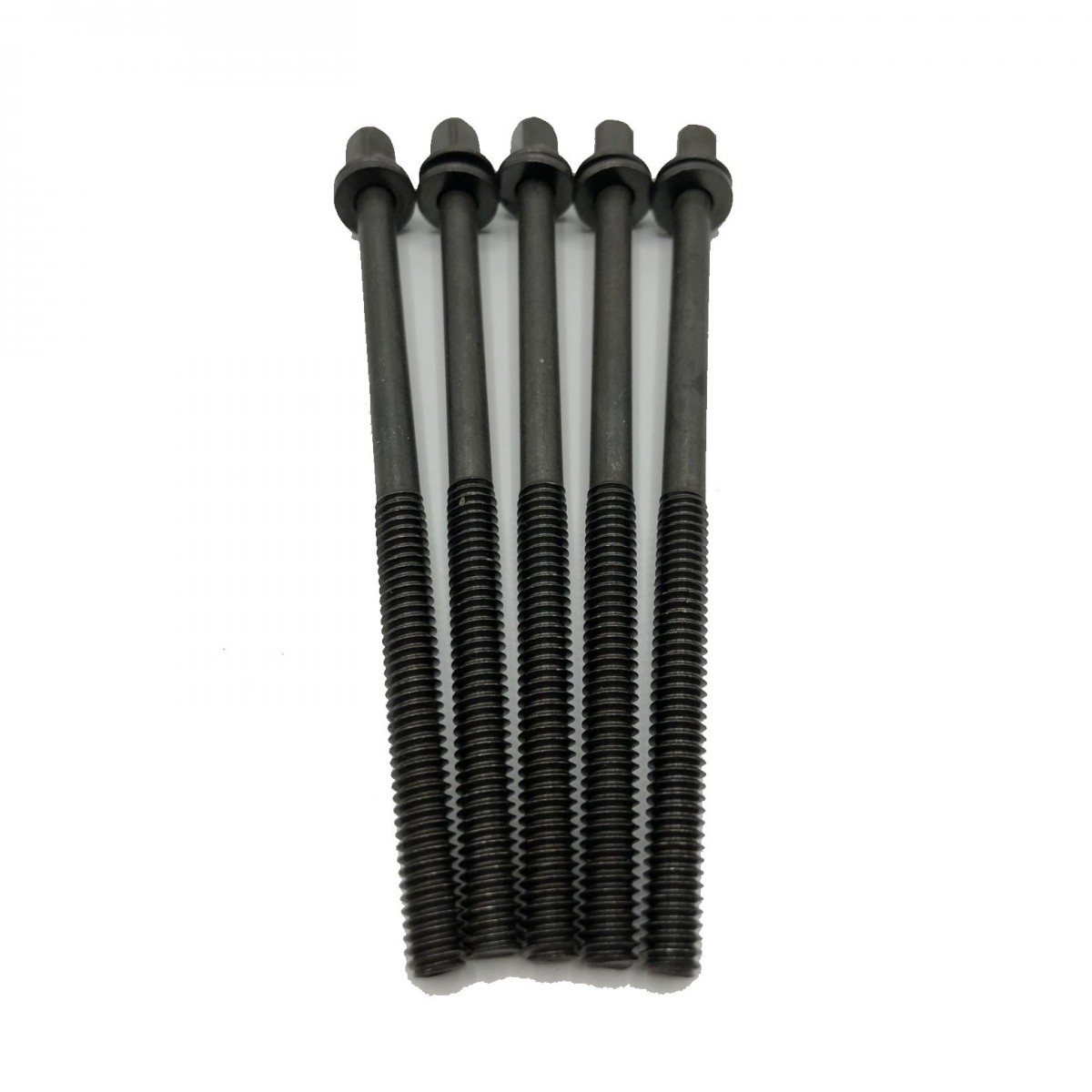 WorldMax 90mm Tension Rods 5 Pack Black