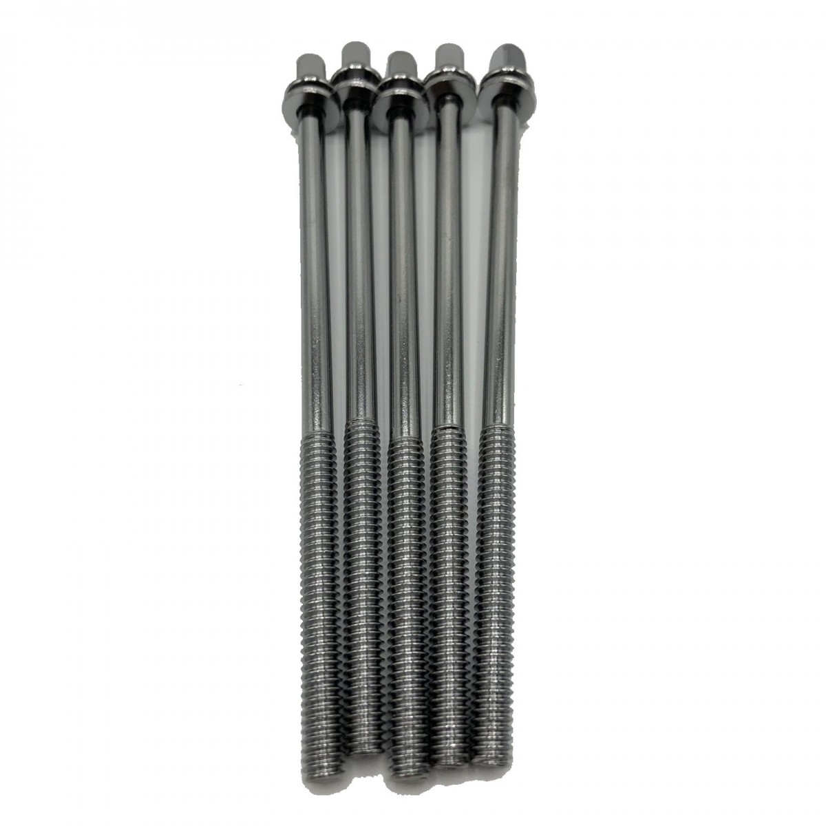 WorldMax 110mm Tension Rods 5 Pack Chrome