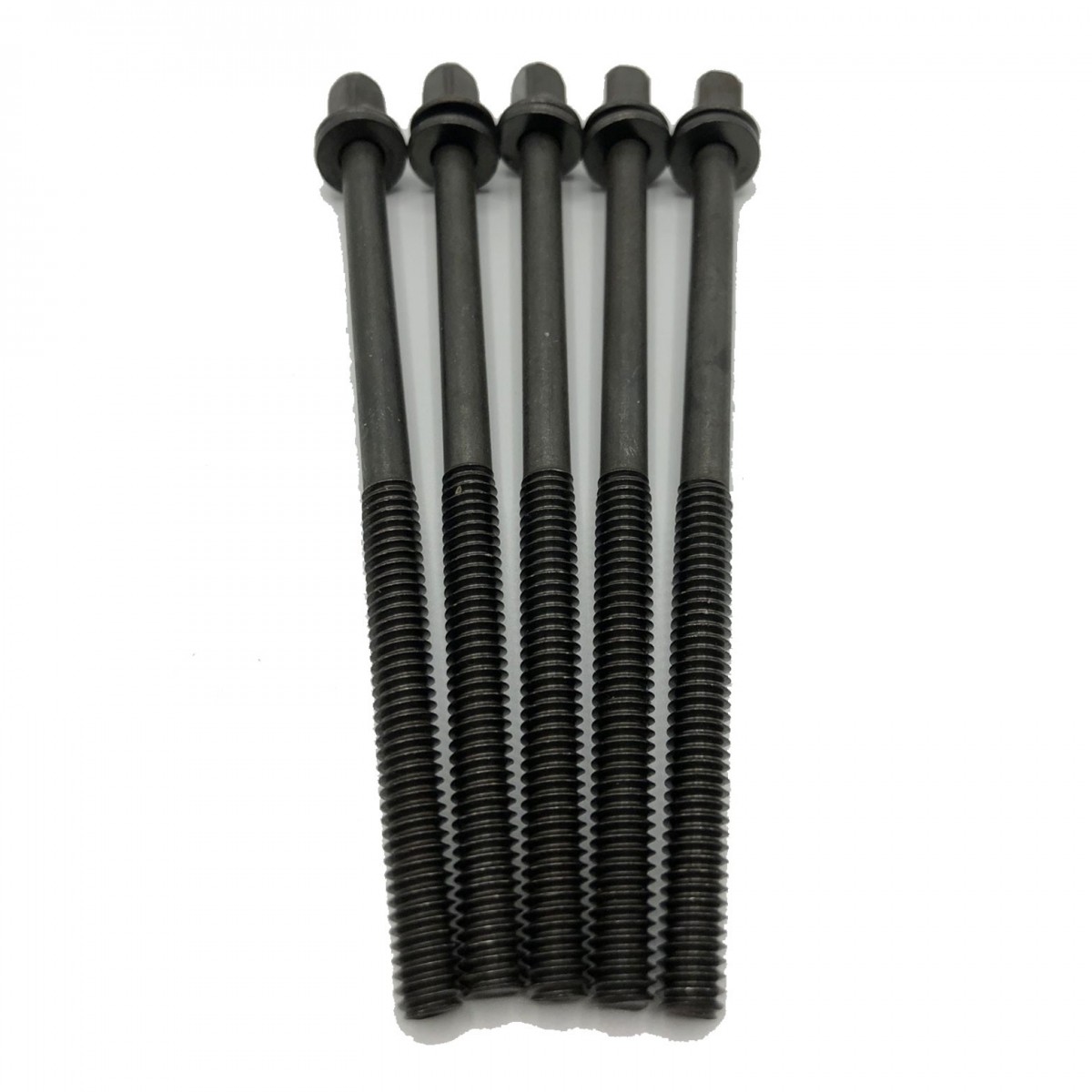 WorldMax 110mm Tension Rods 5 Pack Black