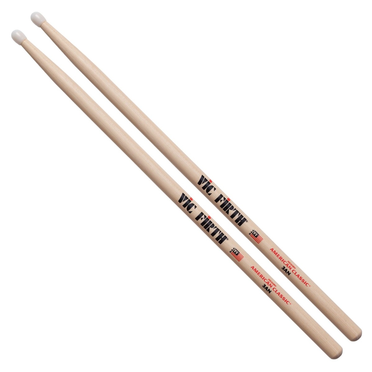 Vic Firth American Classic 3AN Drumsticks Nylon Tip