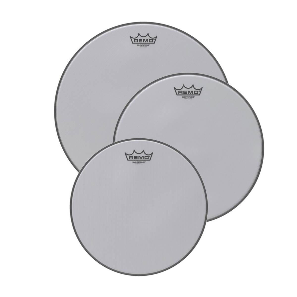 Remo Silentstroke Tom Pack - 12 13 16" Heads