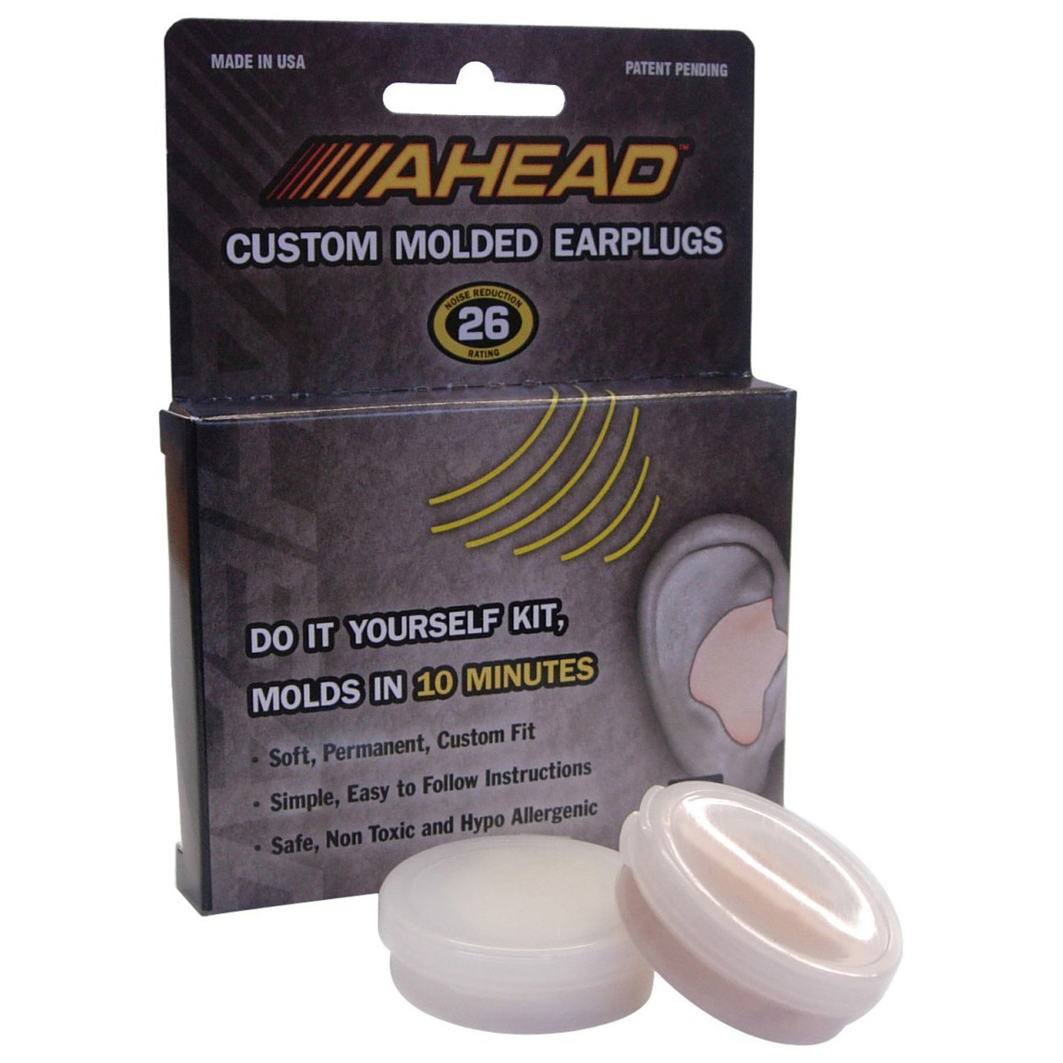 Ahead Custom Moulded Earplugs Pair