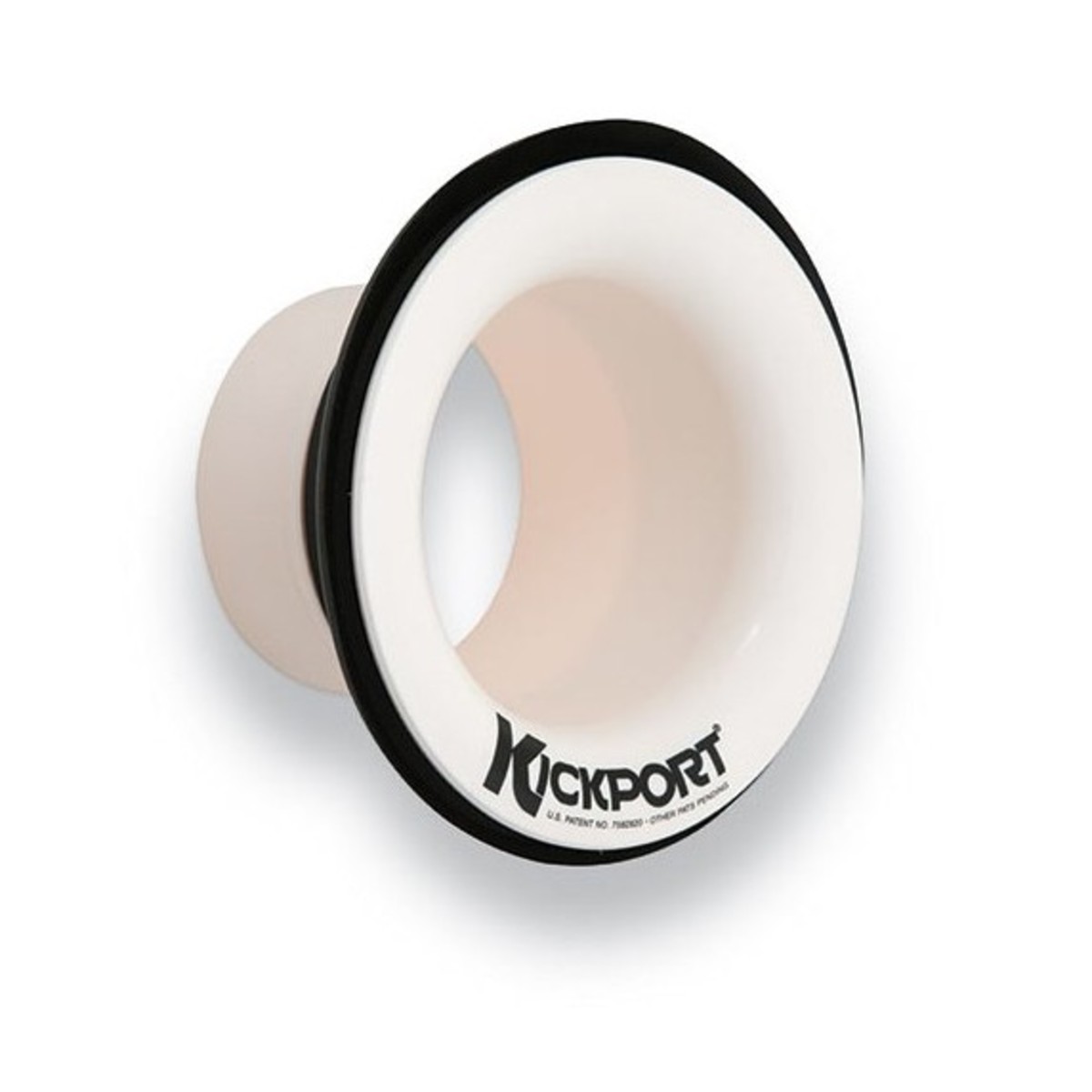 Kickport 2 Bass Drum Sound Hole White