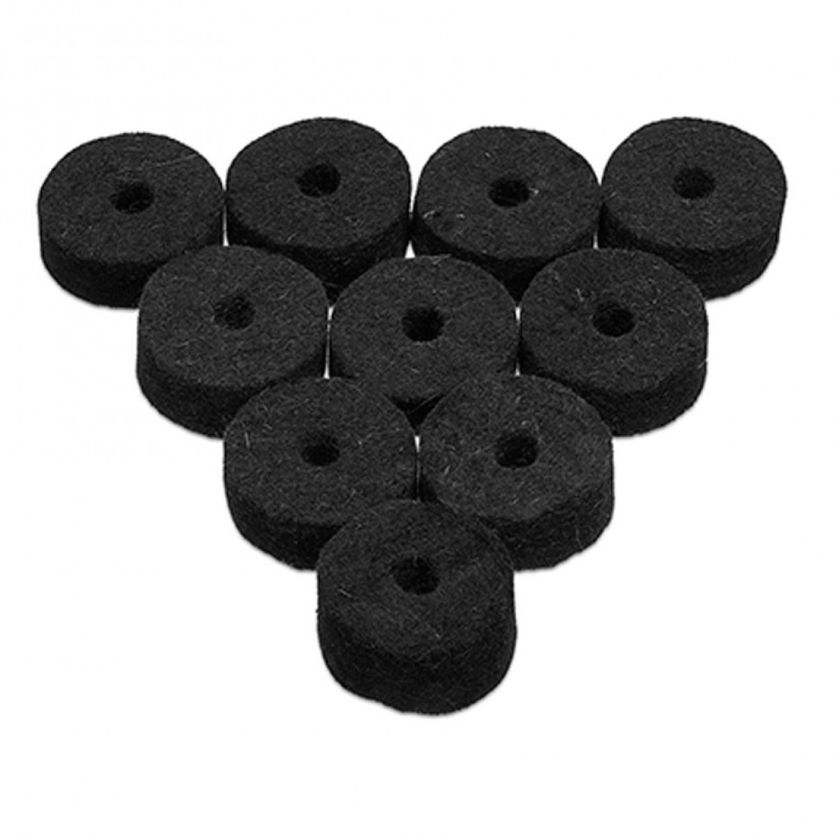 Ahead Jet Black Wool Cymbals Felts 10 Pack