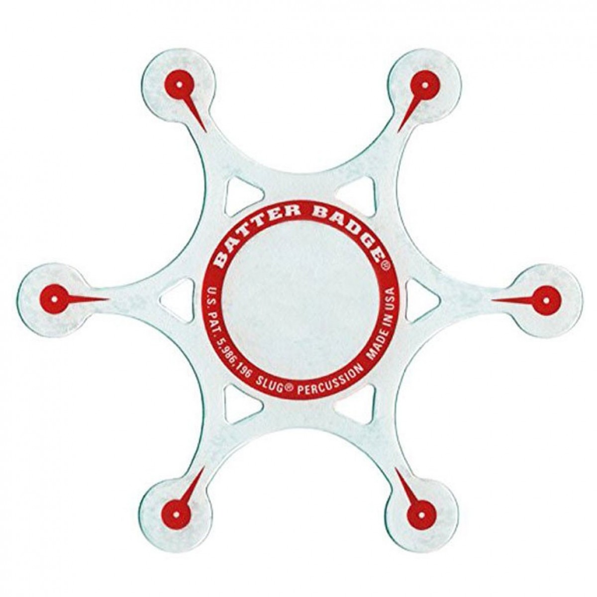 Slug Beater Badge Red