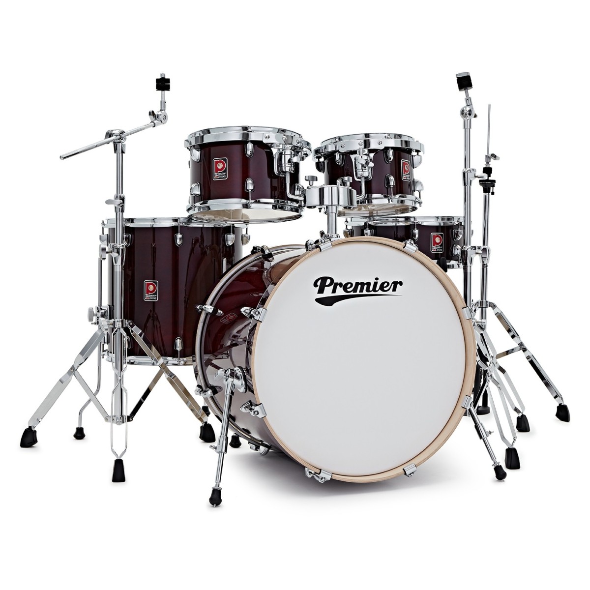 Premier Artist 22" 5pc Modern Rock Drum Kit Cherry Red
