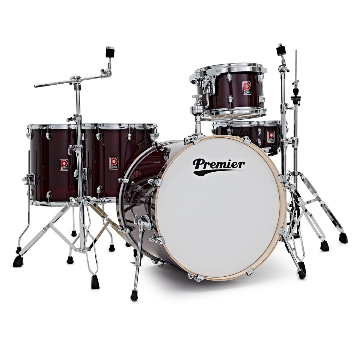 Premier Artist 22" 5pc Heavy Rock Drum Kit Cherry Red