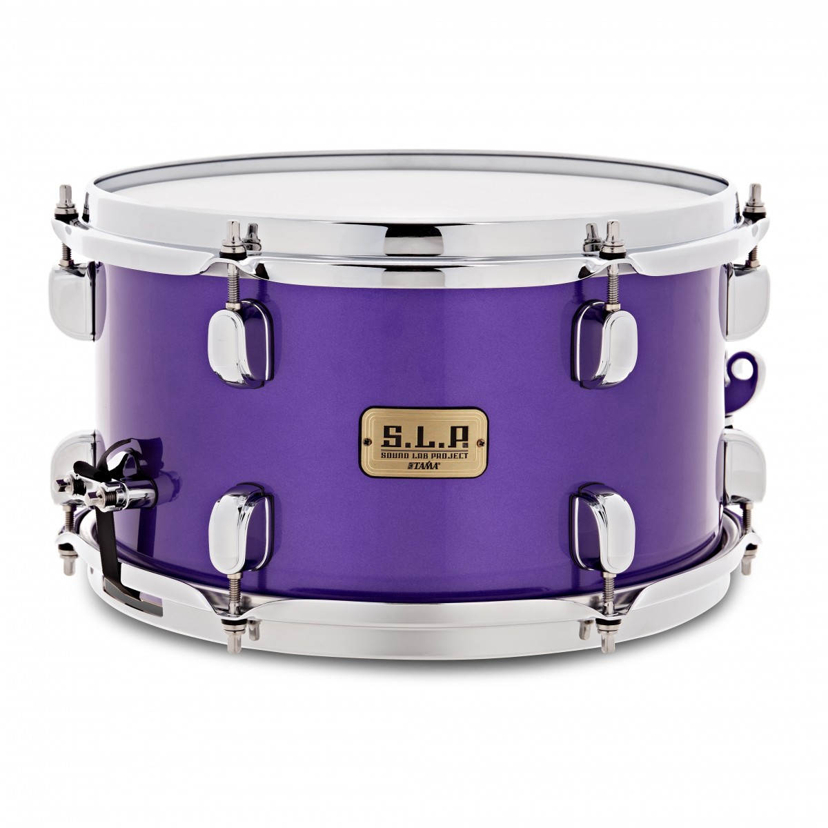 Tama SLP 12" x 7" MOD Bubinga Snare Drum - Clay Aeschliman Artist Model Galactic Purple
