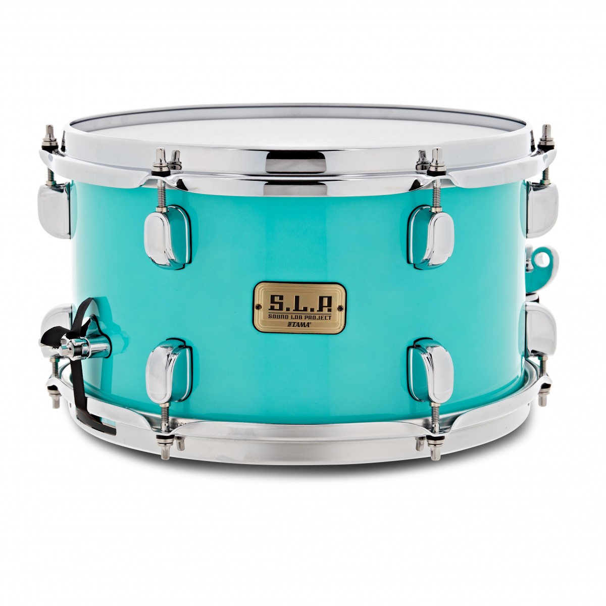 Tama SLP 12" x 7" MOD Bubinga Snare Drum - Philo Tsoungui Artist Model Electro Turquoise