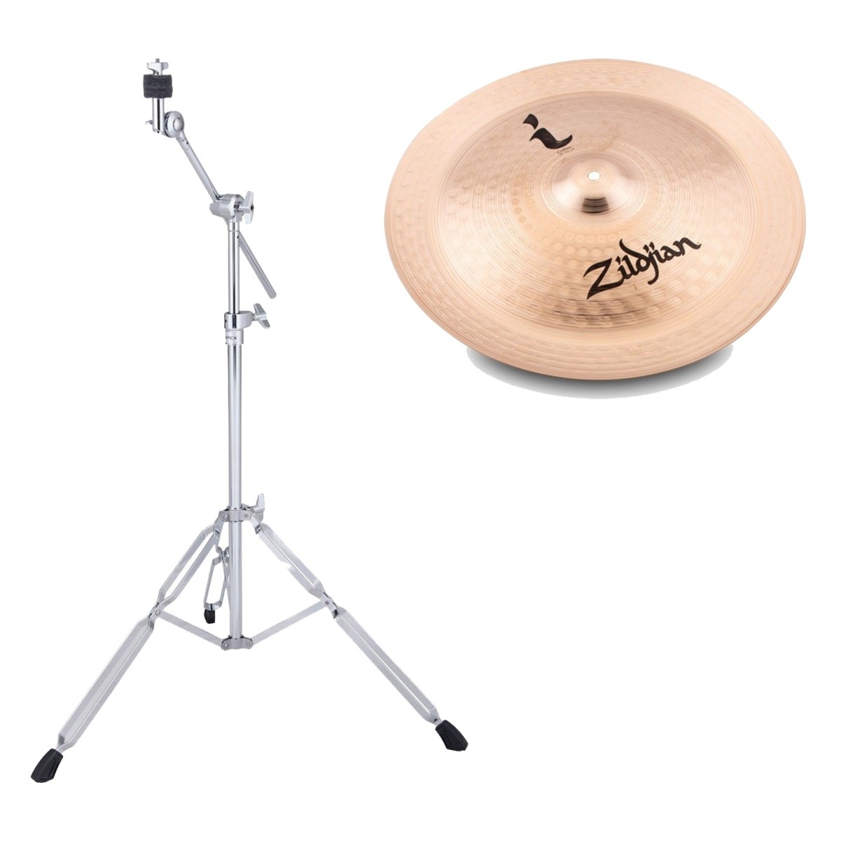 Zildjian I Family 18 China Cymbal & Boom Stand