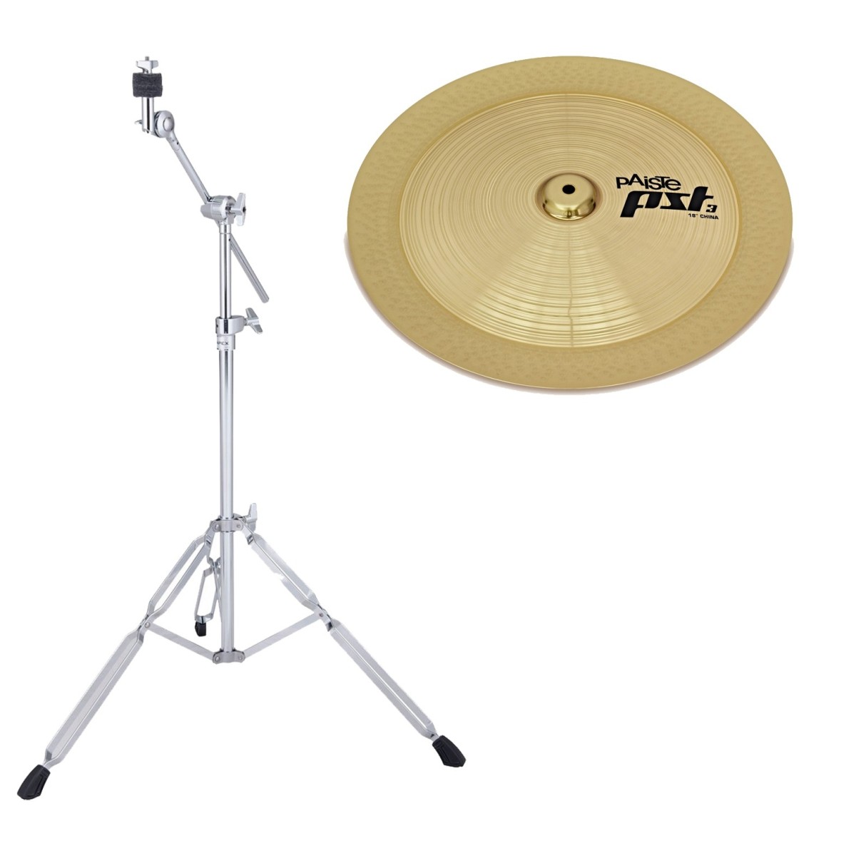 Paiste PST 3 18 China Cymbal & Cymbal Stand