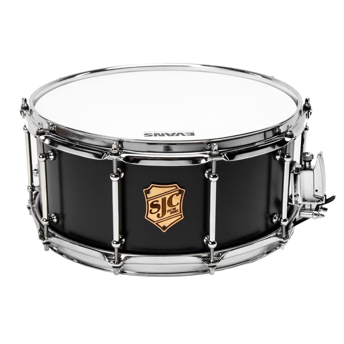 SJC Drums Tour Series 14 x 6.5 Snare Drum Matte Black