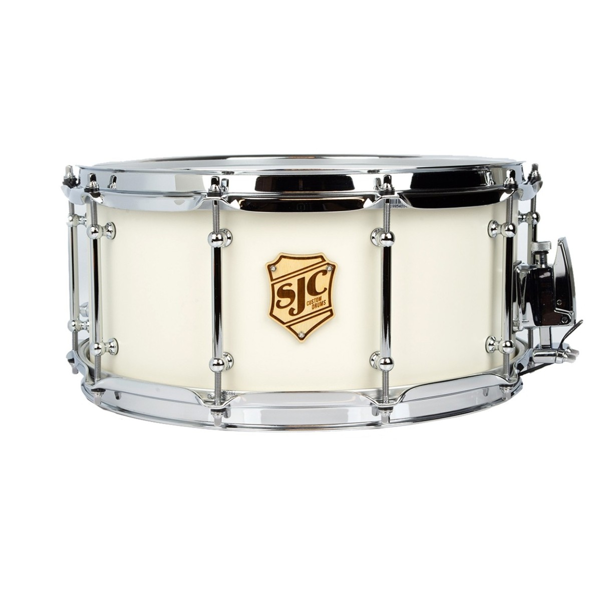 SJC Drums Tour Series 14 x 6.5 Snare Drum Antique White