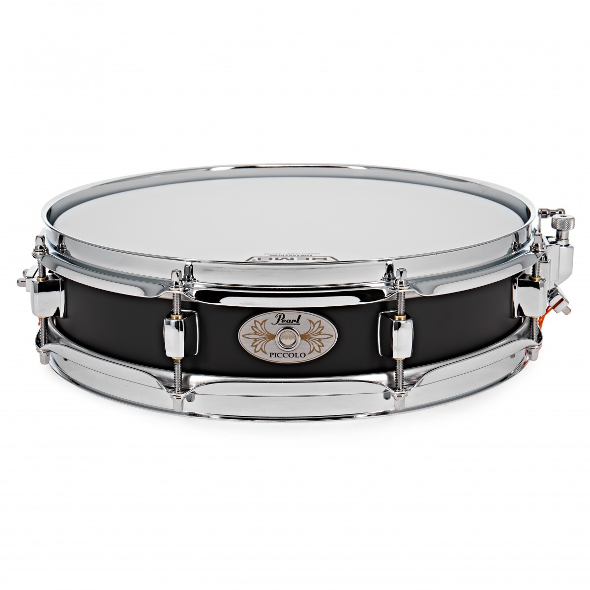 Pearl 13 x 3 Steel Piccolo Snare Drum Black