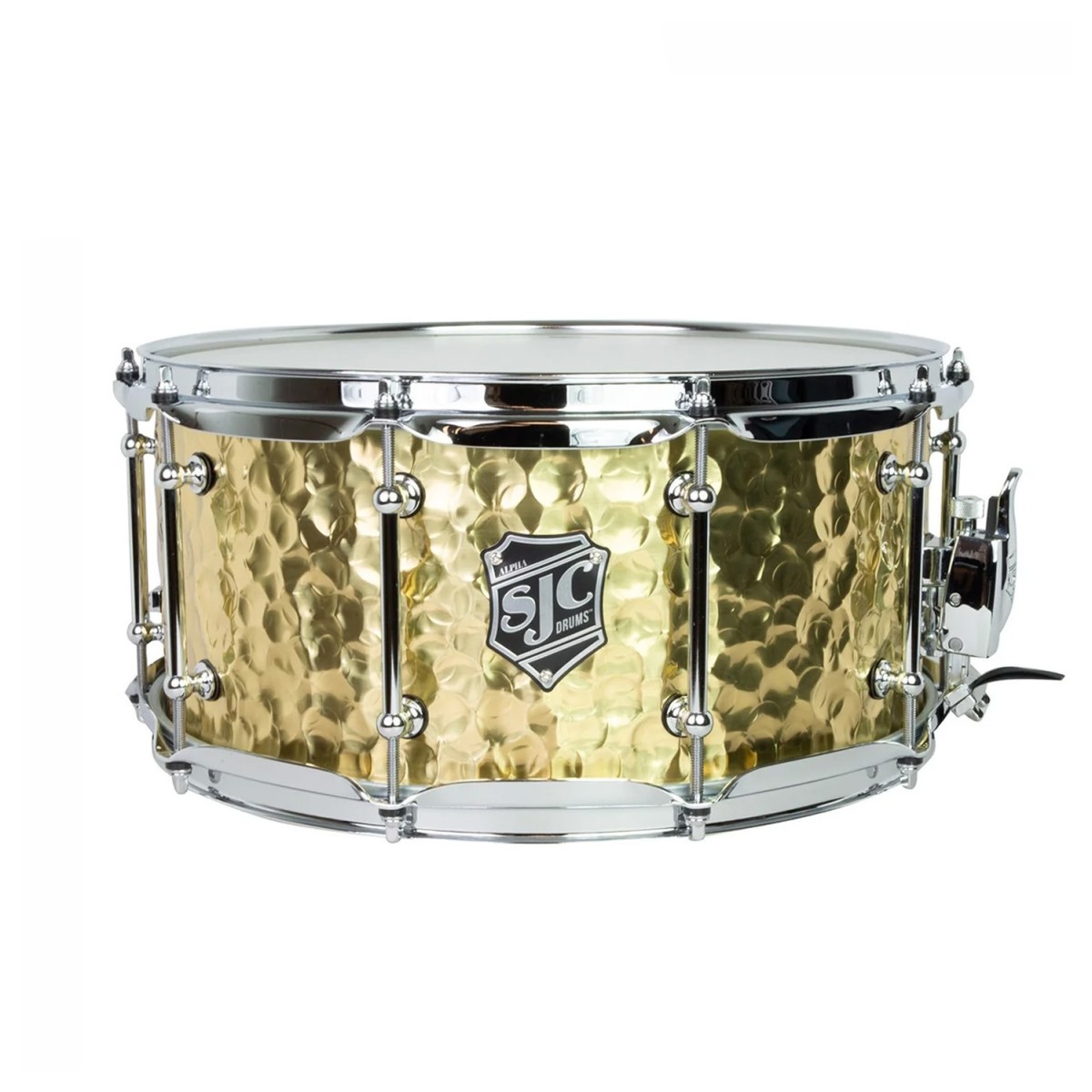 SJC Alpha Brass 14 x 6.5 Snare Drum