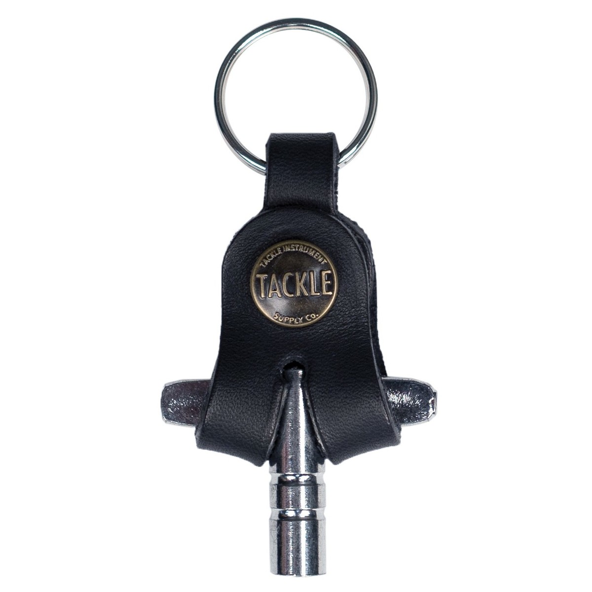 Tackle Instrument Supply Co. Drum Key with Leather Case Black
