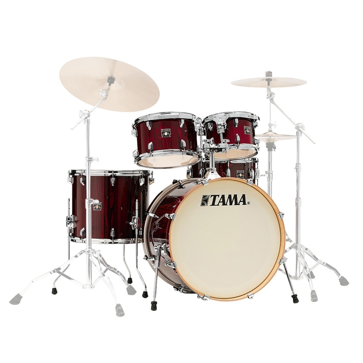 Tama Superstar Classic 22" 5pc Shell Pack Gloss Garnet Lacebark Pine