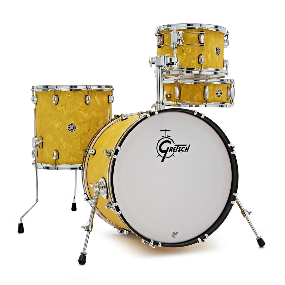 Gretsch Catalina Club 20 Shell Pack Yellow Satin Flame