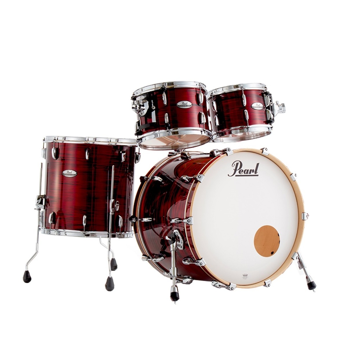 Pearl Professional Series 22 4pc Shell Pack Velvet Crimson