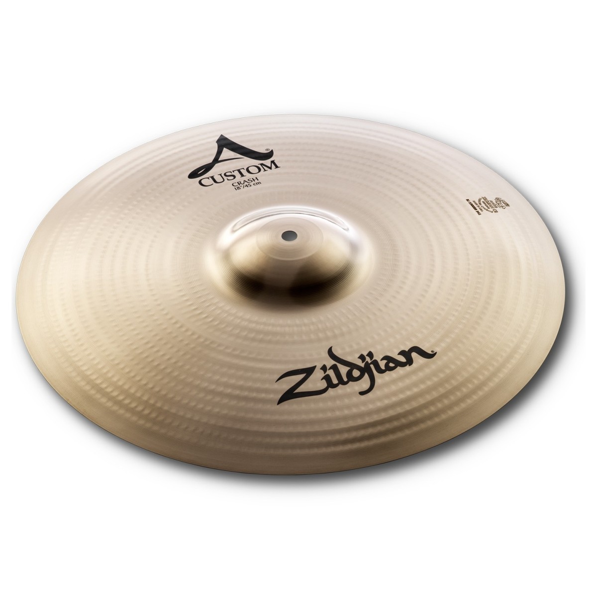 Zildjian A Custom 18 Crash Cymbal Brilliant Finish