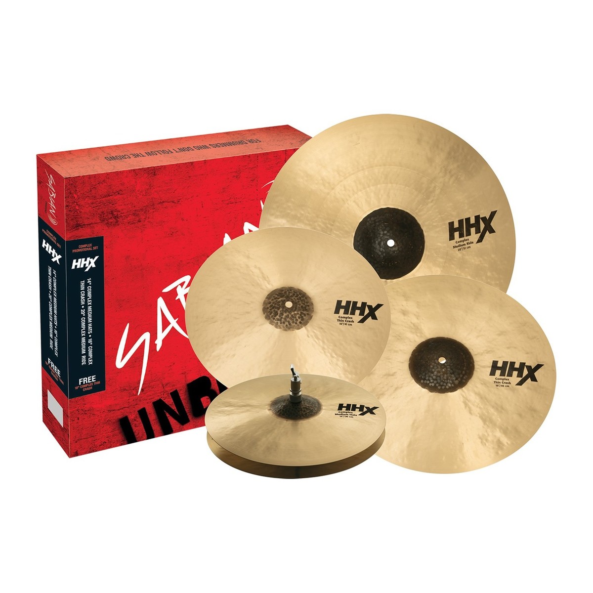 Sabian HHX Complex Promotional Set