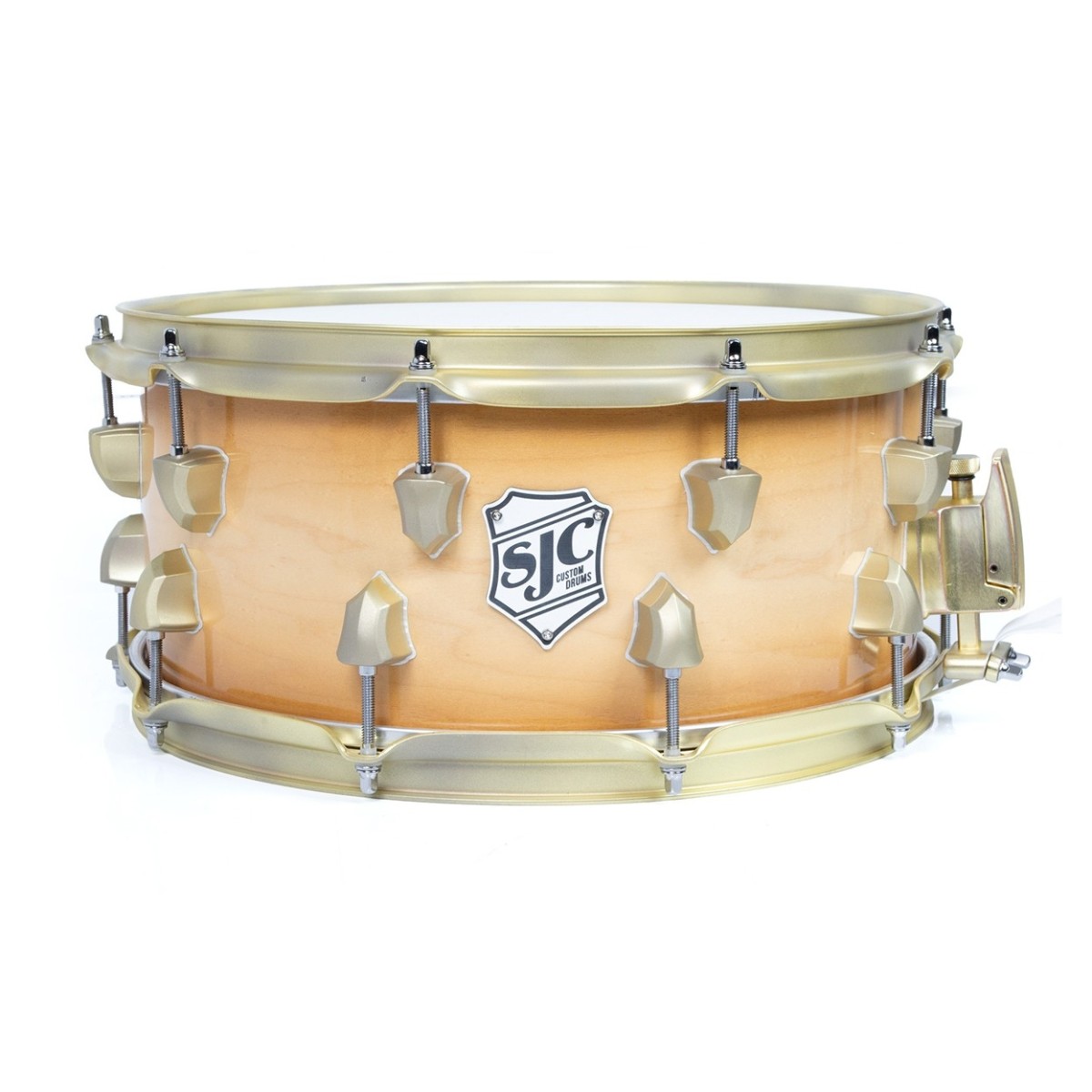 SJC Drums 14 x 6" Custom Snare Amber Gloss