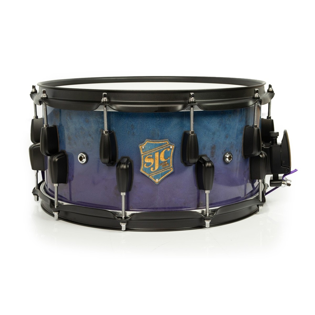 SJC Drums 14 x 7" Custom Snare Indigo Flow