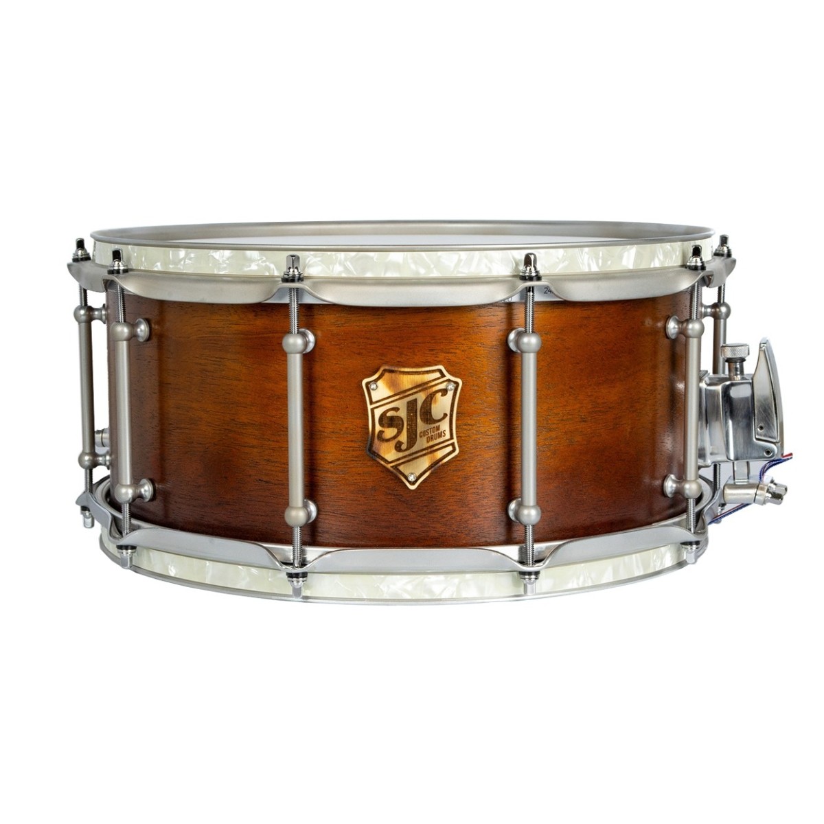 SJC Drums 14 x 6.5" Custom Snare Whiskey Fade
