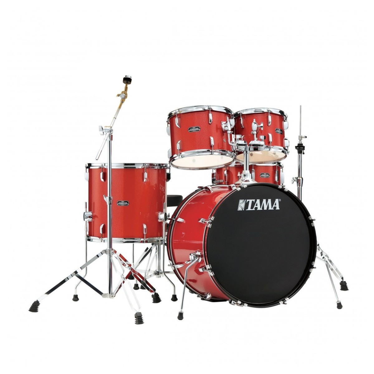 Tama Stagestar 20" 5pc Drum Kit Red Sparkle