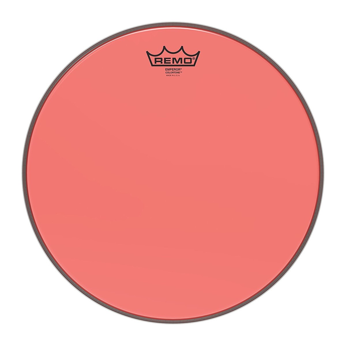 Remo Emperor Colortone Red 14 Drum Head