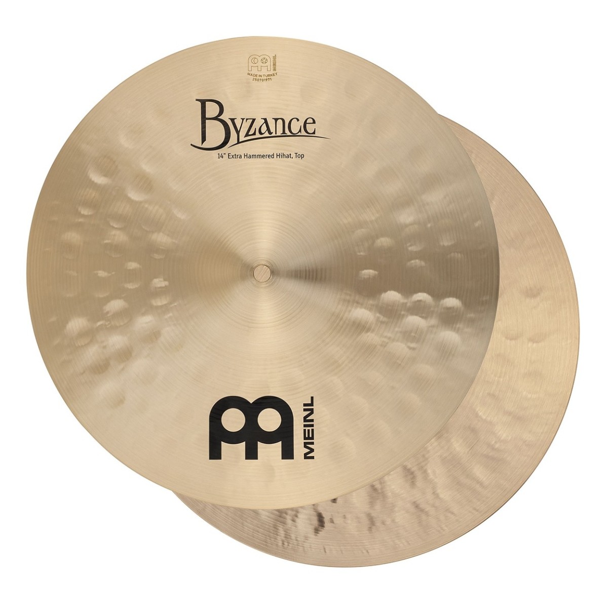 Meinl Byzance Traditional 14" Extra Hammered Hi-Hat