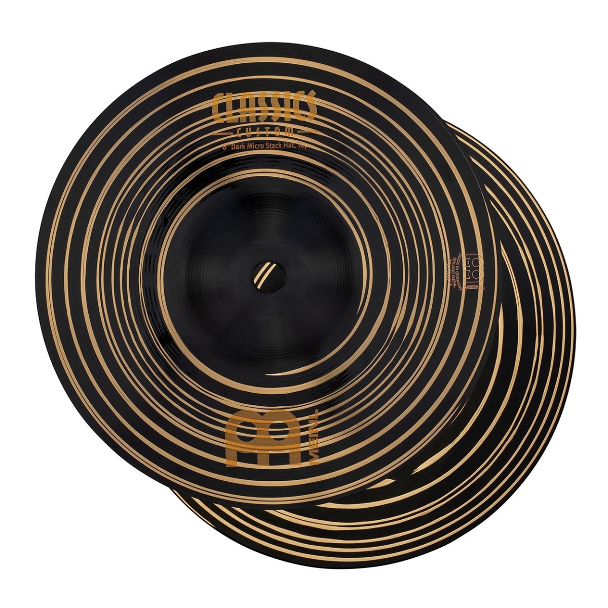 Meinl Classics Custom Dark 8" Micro Stack Hats