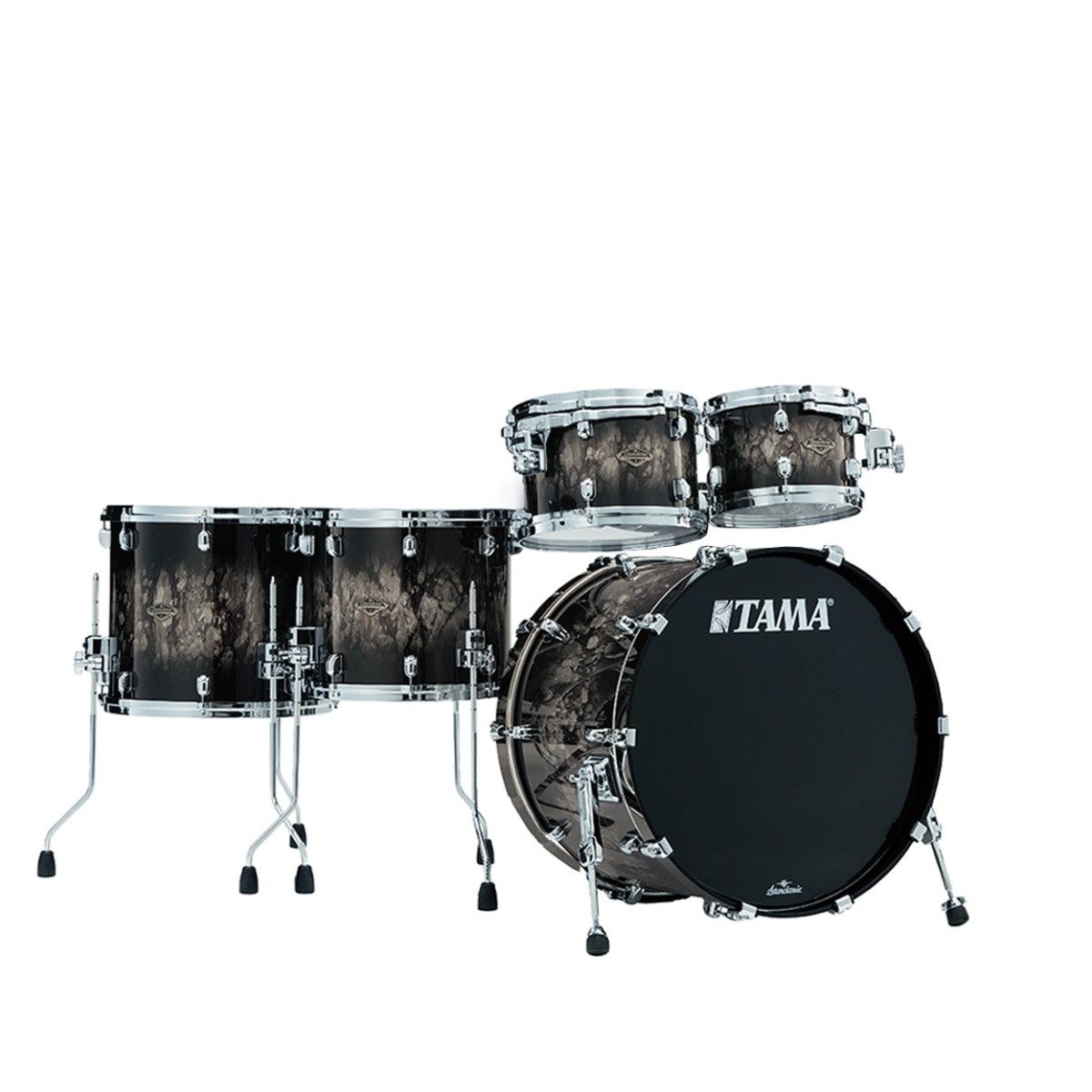 Tama Starclassic Walnut/Birch 22" 5pc Shell Pack Molten Platinum Burst