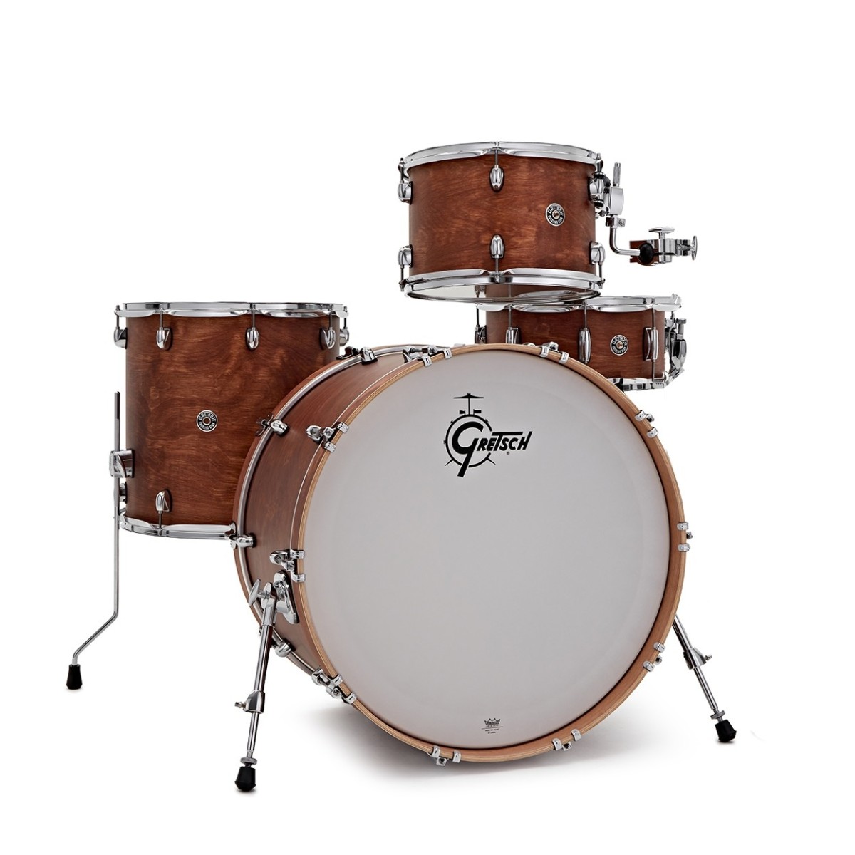 Gretsch Catalina Club Rock 24" 4pc Shell Pack With Snare Satin Walnut Glaze