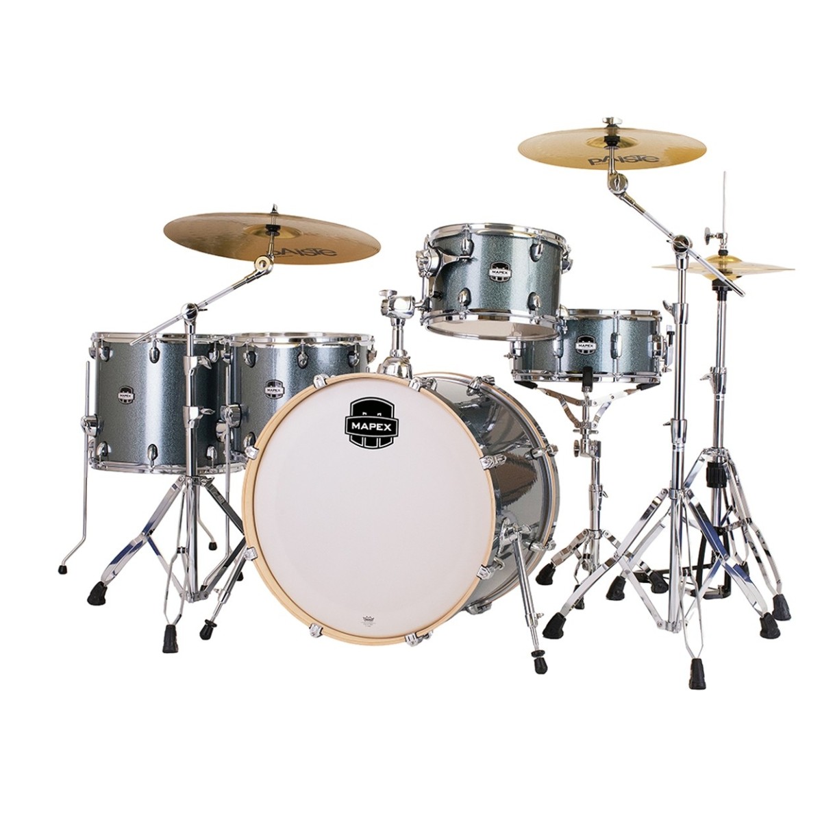 Mapex Mars Birch 22 5pc Crossover Drum Kit w/Cymbals Twilight Sparkle