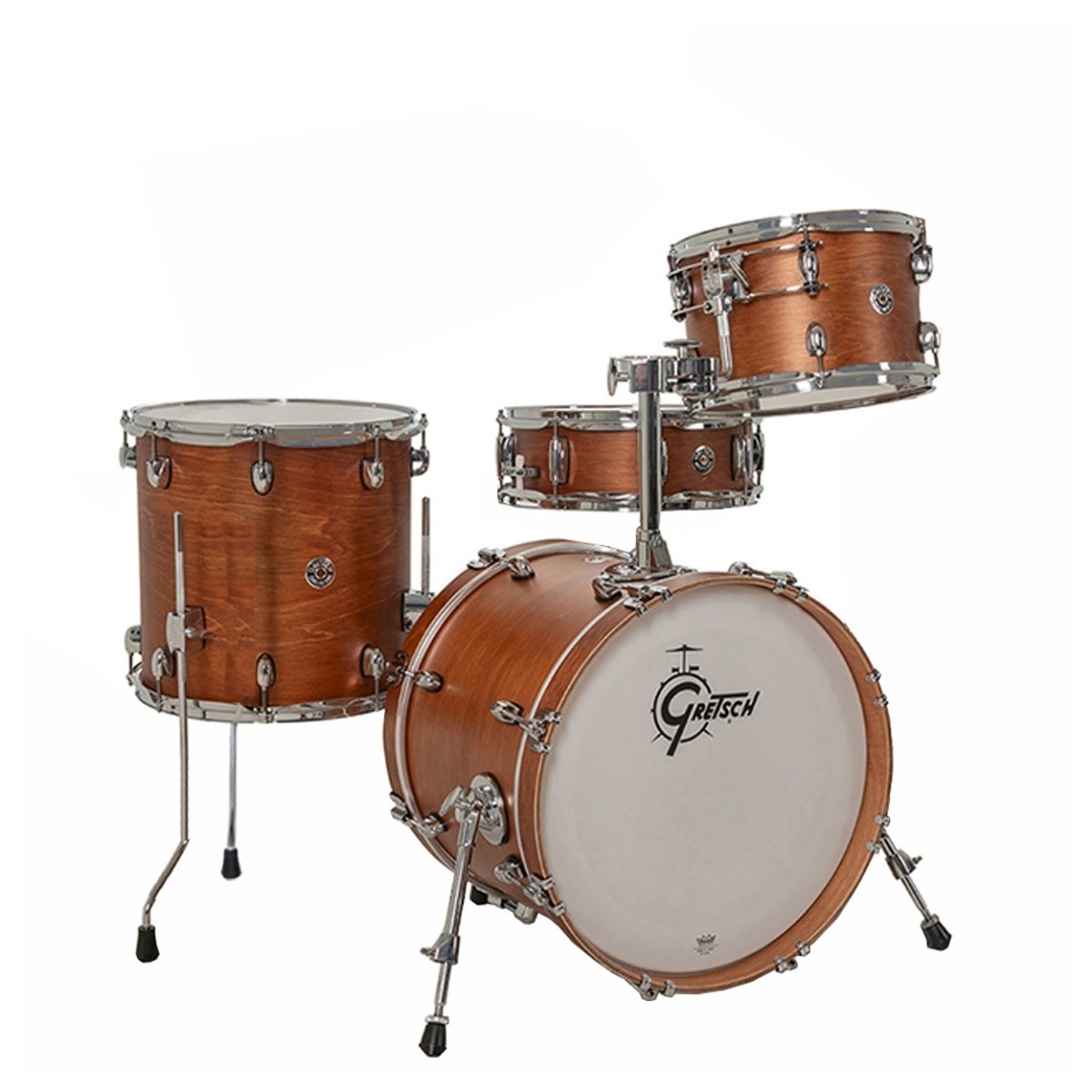 Gretsch Catalina Club 18 Shell Pack With Snare Satin Walnut Glaze