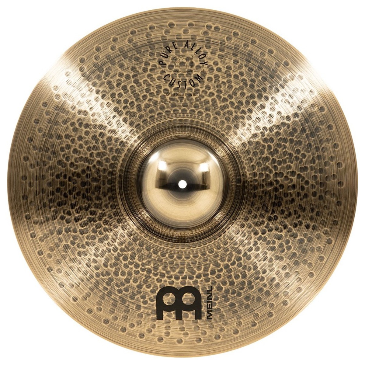 Meinl Pure Alloy Custom 22" Medium Thin Ride