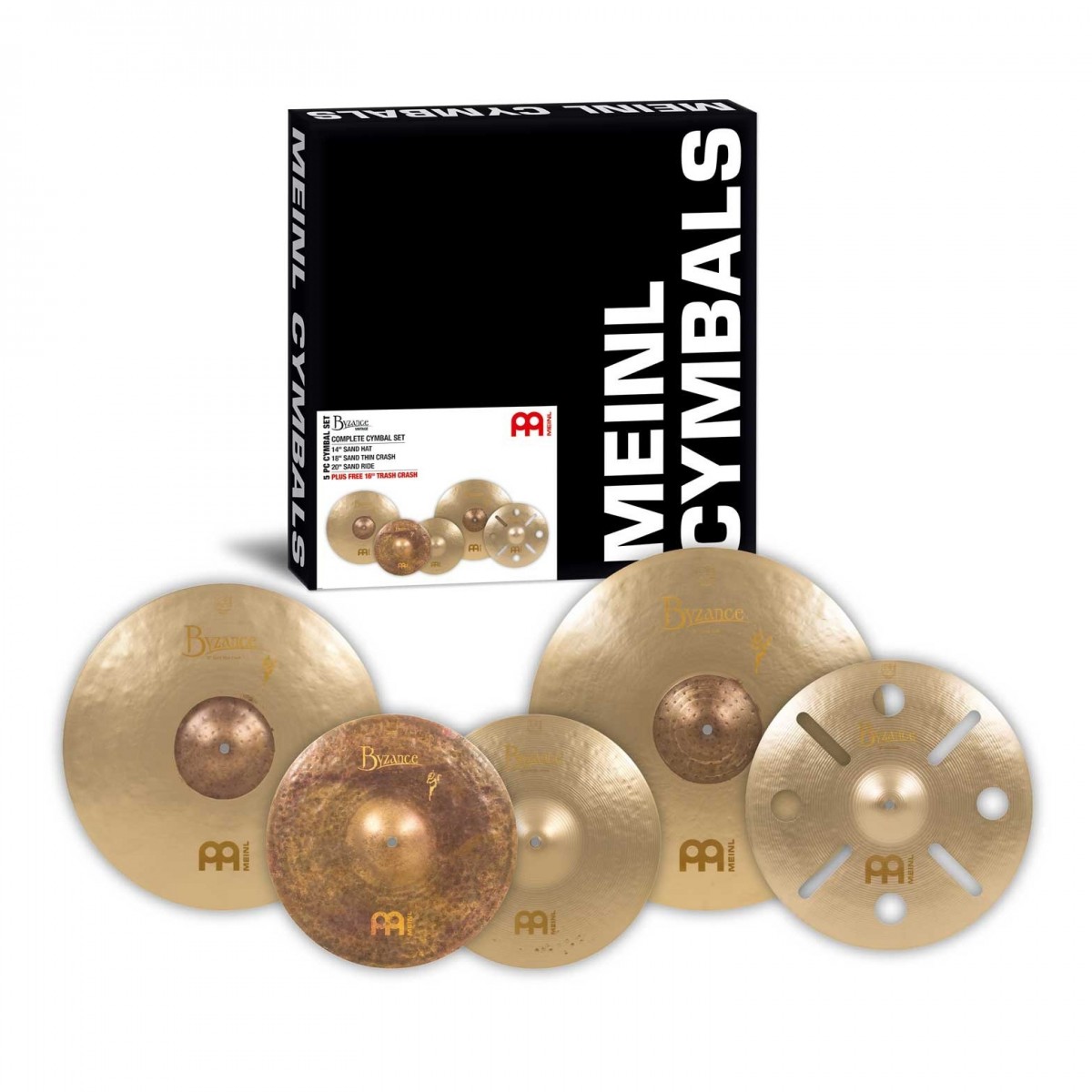 Meinl Byzance Vintage Benny Greb Bonus Matched Cymbal Set